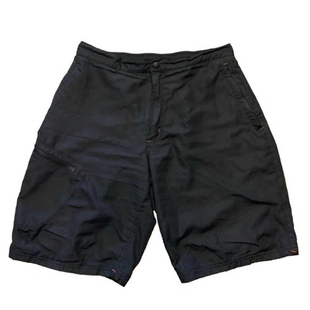 Lululemon Mens 32 Black‎ Active Performance Outdoor Shorts Mesh Lined